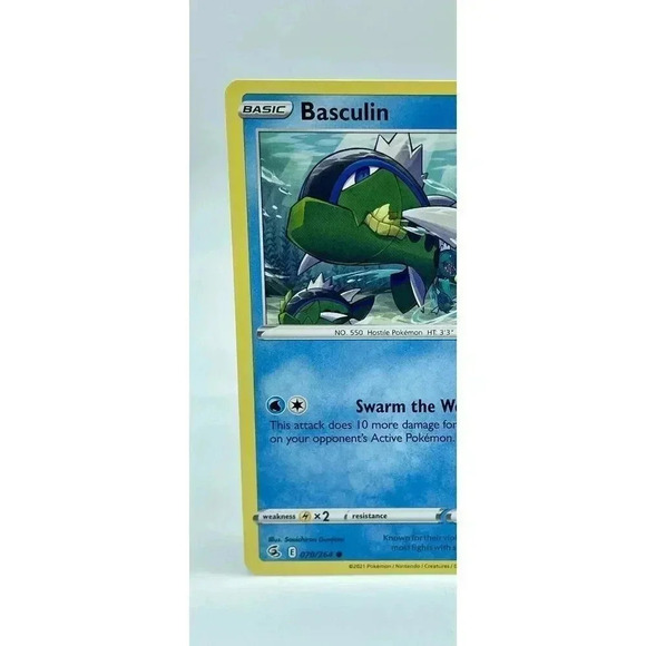 Basculin 070/264 Rapid Strike Non Holo Pokemon TCG Mint Unplayed - Picture 2 of 6